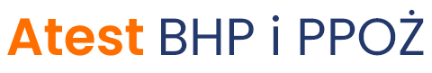 Atest BHP i PPOŻ. Monika Marczewska logo